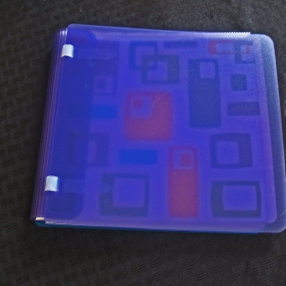 Creative Memories 7X7 Plastic album  Blue Purple. - Picture 2 of 5